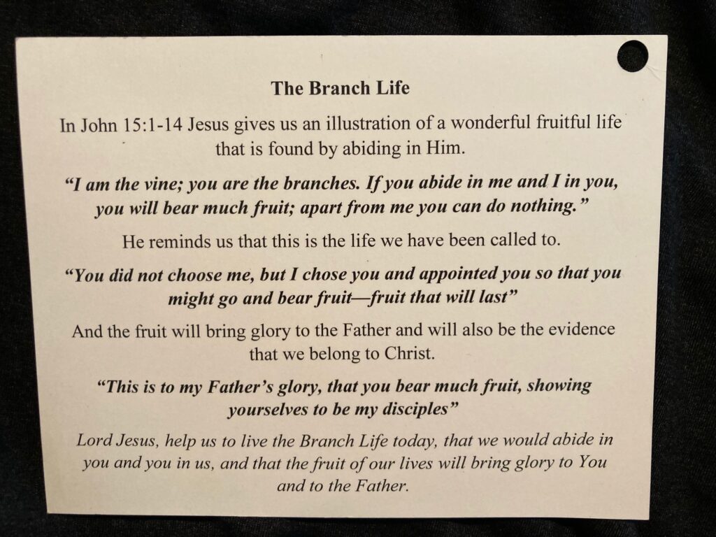 The Branch Life Note Card